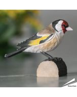 Handgemaakte DecoBird putter van hout kopen? Natuurgetrouwe vogel decoratie van Wildlife Garden. Duurzaam, uniek en perfect als cadeau voor vogelliefhebbers.