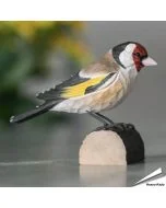 Handgemaakte DecoBird putter van hout kopen? Natuurgetrouwe vogel decoratie van Wildlife Garden. Duurzaam, uniek en perfect als cadeau voor vogelliefhebbers.