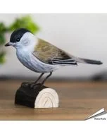 Zwartkop (Sylvia atricapilla) - Decobird van Wildlife Garden - Koop online op Hoezo-Kado