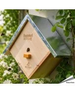 Helpt de hommels in je Tuin met de Hommelhotel ✔️Massief hout en weerbestendig ✔️ Met Nestmateriaal en Lokstof ✔️ Een must-have voor ieder met een hart voor de Tuin ➤ Koop nu op Hoezo-Kado