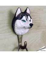 Houten Kledinghaak Siberische Husky - Wildlife Garden