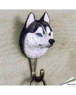 Houten Kledinghaak Siberische Husky - Wildlife Garden