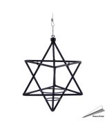 Mezenbolhouder Ster (zwart)