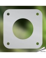 Bescherm je nestkast tegen uithakken met ons invliegplaatje ✔️ Verkleint de invliegopening op 32mm ✔️ Gemaakt van roestvrij staal ✔️ Geschikt voor pimpelmezen en andere kleine tuinvogels ✔️ Bestel nu op Hoezo-Kado