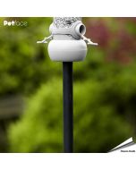 Paal voor LokTop® voedersilo's (zwart)