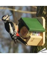 Pindakaaspothouder voor tuinvogels - Hout - www.hoezo-kado.nl