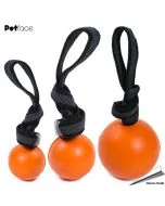 Super Stoer - Sterke rubberen bal met touw