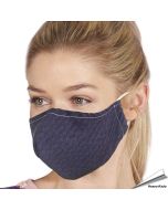 Mondkapje met Blokjes print | Wasbaar