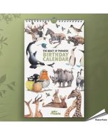 Verjaardagskalender van Beast of Paradise met wilde dieren ➤ Bestel nu op Hoezo-Kado