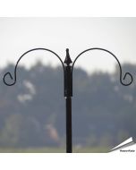 Dubbele herdersstaf - Voederstation voor tuinvogels