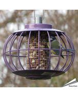 Pindasilolantaarn met beschermkooi | aubergine | Hoezo-Kado