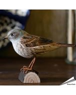 Houtgesneden vogel - Heggenmus - Decobird
