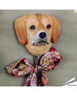 Houten Kledinghaak Golden Retriever - Wildlife Garden