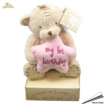 Button Corner - My 1st Birthday (roze)