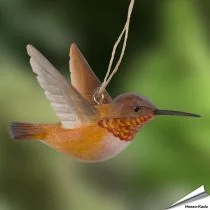 Decobird - Rosse Kolibrie