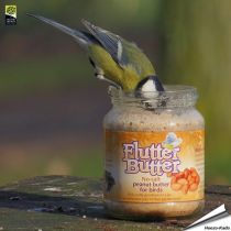Flutter Butter™ - Echte pindakaas voor tuinvogels - Original (330g)