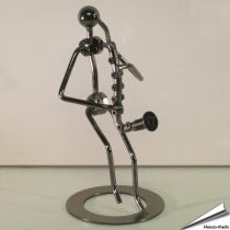 Metalen Sculptuur - Muzikant 8