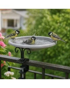 Te gebruiken als vogelbad of voerschaal - Een royale diameter van 30 centimeter - Bestel nu op www.hoezo-kado.nl