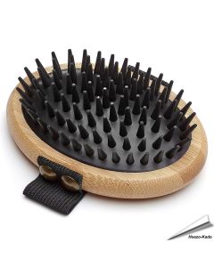 Bamboe Palm borstel voor verharing en massage