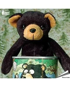 Canned Critters - Bumbly de Beer - Knuffel in een blik