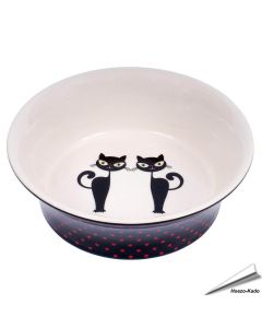 Catkins - Keramische drink- en voerbak (Silhouet)