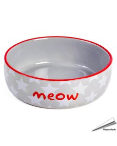 Catkins - Keramiek drink- en voerbak (Ster)