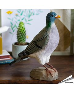 Holenduif (Columba oenas) - Decobird van Wildlife Garden - Koop online op Hoezo-Kado
