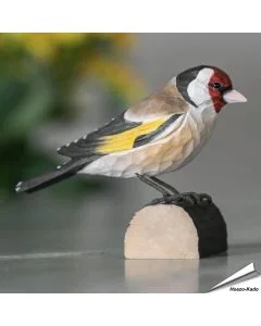 Handgemaakte DecoBird putter van hout kopen? Natuurgetrouwe vogel decoratie van Wildlife Garden. Duurzaam, uniek en perfect als cadeau voor vogelliefhebbers.