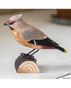 Houtgesneden vogel - Pestvogel - Decobird