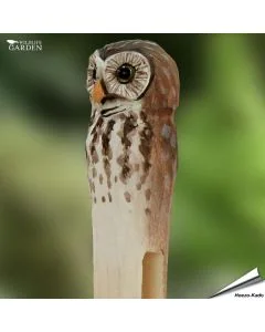 Decoratieve wasknijper met dierenkop - Uil