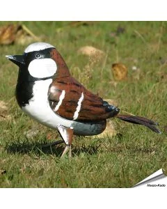 Decor Bird - Huismus (metaal)
