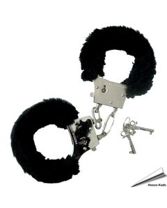 Furry Love Cuffs (zwart)