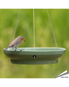 Hangende waterschaal voor vogels (groen)