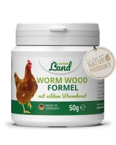 Kruidenformule voor gevogelte van HÜHNER Land ✔️ Voor behoud van een gezonde darmbalans ✔️ met echt alsemkruid ✔️ Bestel nu op Hoezo-Kado