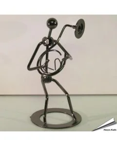 Metalen Sculptuur - Muzikant 3
