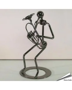 Metalen Sculptuur - Muzikant 4
