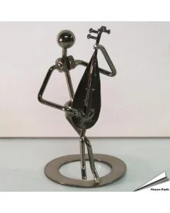 Metalen Sculptuur - Muzikant 6