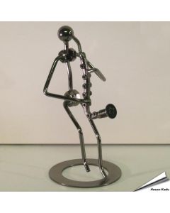 Metalen Sculptuur - Muzikant 8