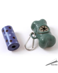 Dispenser voor poepzakjes (groen)