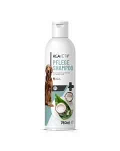 Honden - Shampoo met kokos ✔️ Zacht & pH-neutraal ✔️ Zijdezachte glans - voor volume en veerkracht ✔️ Makkelijk doorkambaar - voorkomt klitten ➤ Bestel online bij Hoezo-Kado