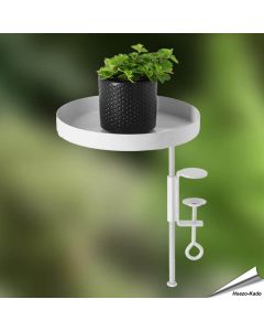 Ronde Vensterbankklem (M) - Wit