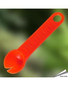 TICKED OFF - Teekweg Tekenlepel (oranje)