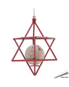 Vetbolhouder Ster (rood)