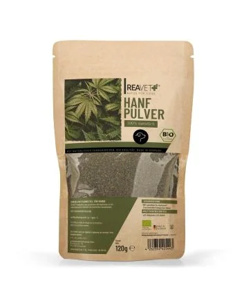 Biologisch henneppoeder voor Honden - ➤ www.aniculis.nl