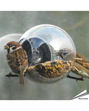 Birdfeeder Raamvoederhuisje - Voederbol