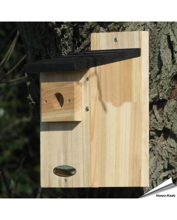 Houten nestkast voor kleine Mezen (28mm)