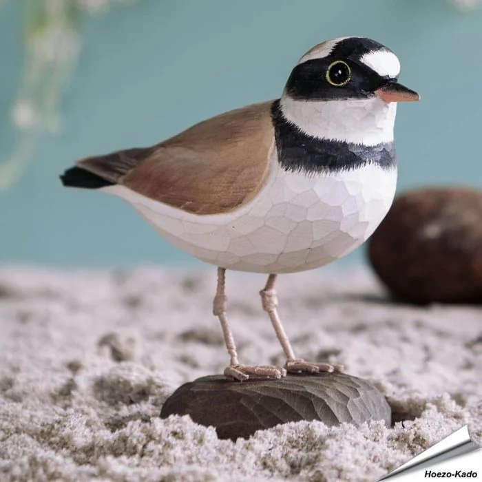 Kleine plevier (Charadrius dubius) - Decobird van Wildlife Garden - Koop online op Hoezo-Kado