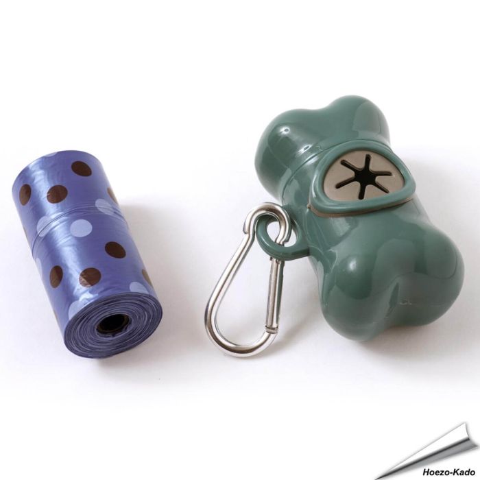 Dispenser voor poepzakjes (groen)