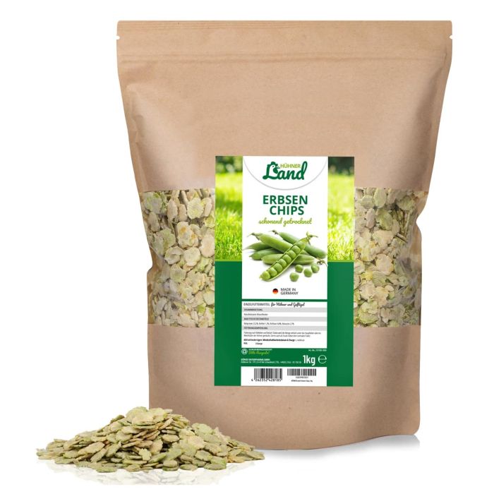 Erwten Chips | Gezonde Traktatie voor Kippen en Kwartels | Hoezo-Kado