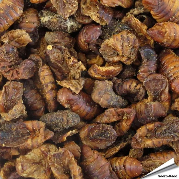Gedroogde zijderupsen (400g)